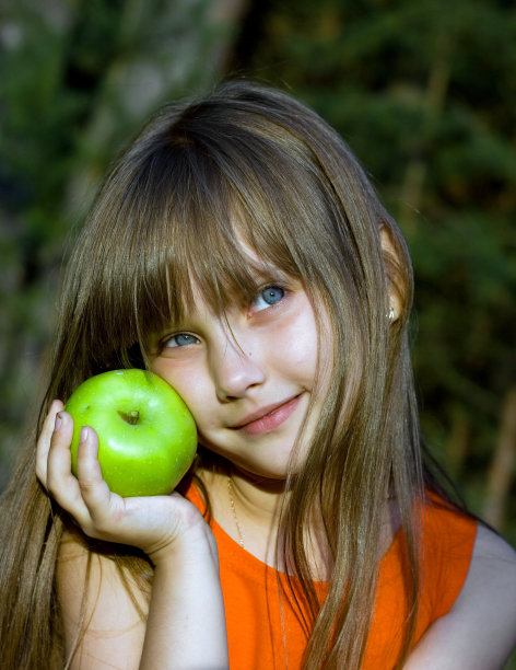 温暖的青苹果图片下载