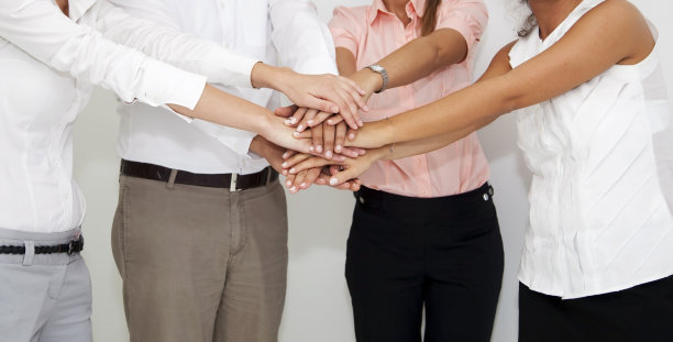 业务团队携手图片下载