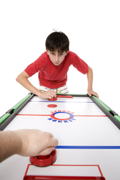 空气曲棍球比赛图片下载