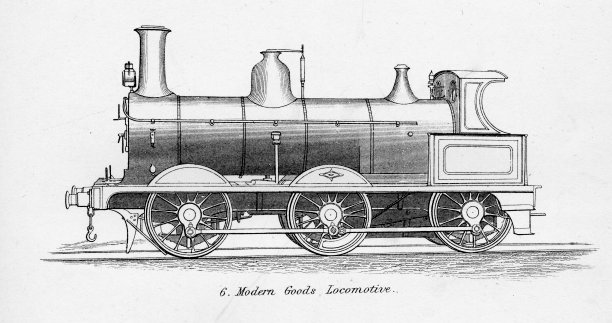 老式的蒸汽机车图片下载