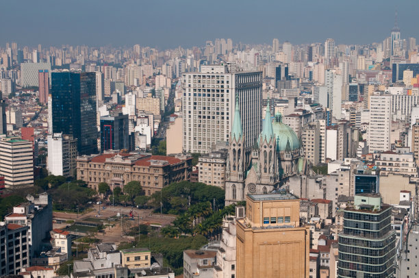 圣保罗城市场景图片下载