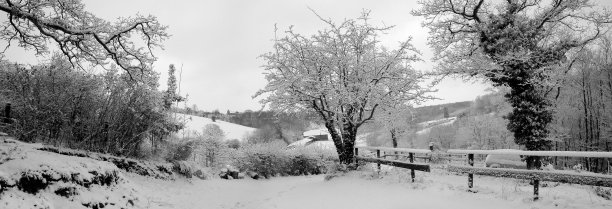 冬季全景蒙布利亚特图片下载