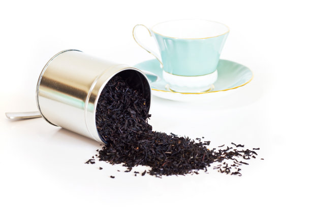 散装茶和茶杯图片下载