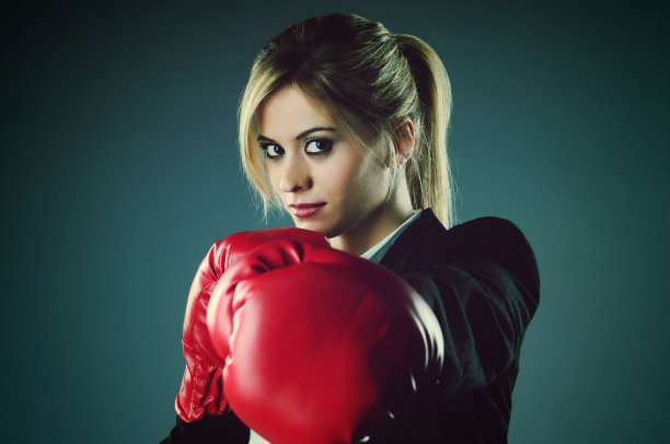 强大的女商人图片下载