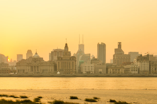 日落下的外滩图片下载