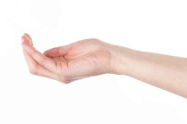 手打开素材图片