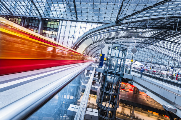 在柏林的火车素材图片