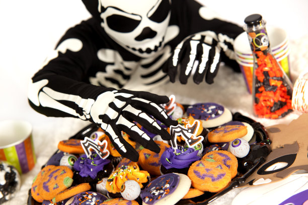 骷髅不给糖就捣蛋图片下载