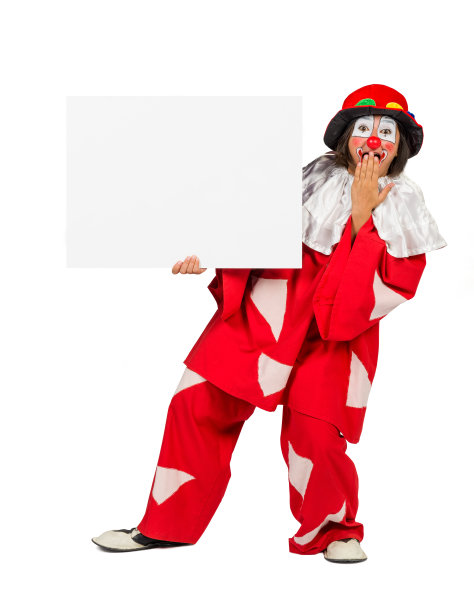 小丑保持空白图片下载