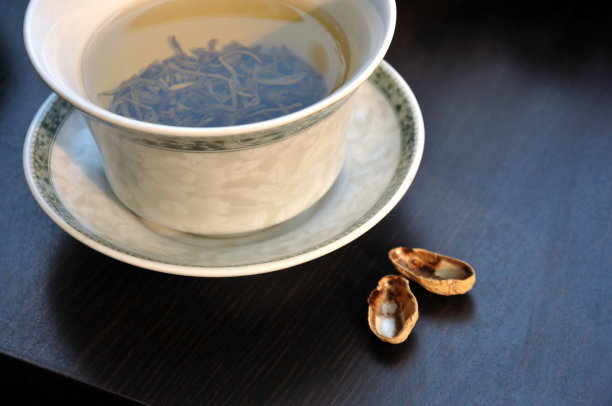 传统中国茶壶套装素材图片