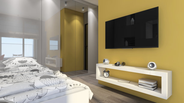 青少年现代房间内饰图片下载