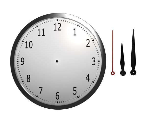 时钟设计元素图片下载