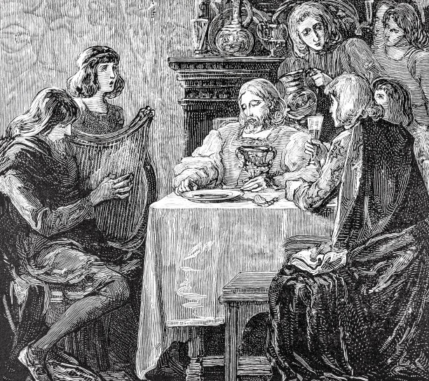 特洛爵士-桌子上有音乐家图片下载