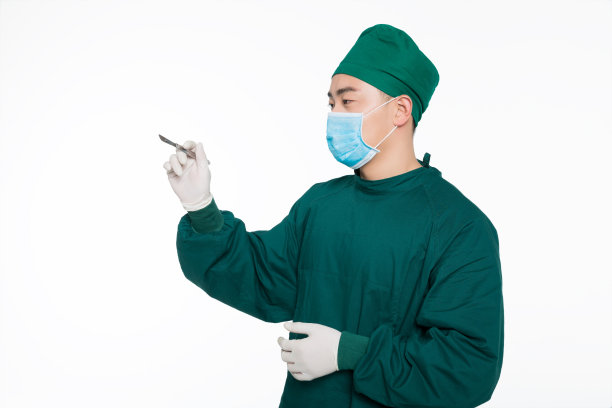 外科医生的肖像素材图片