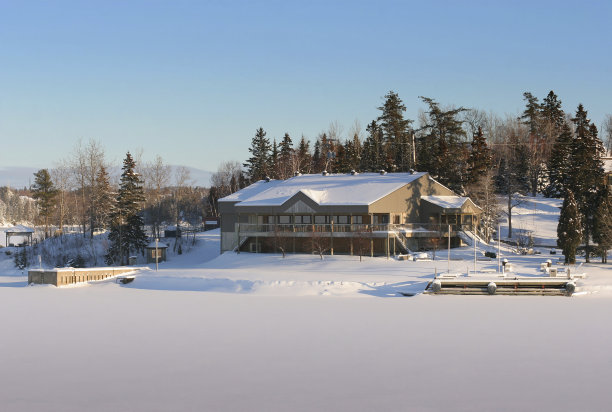 北欧度假村建筑图片下载