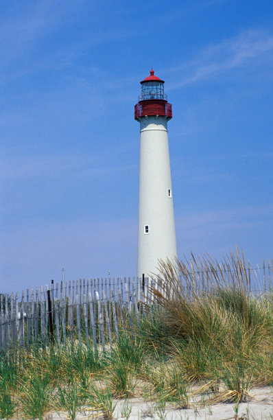新泽西的五月角灯塔图片下载