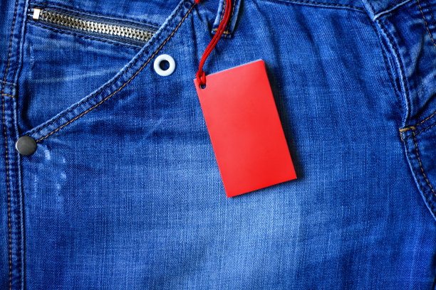 蓝色牛仔裤图片下载