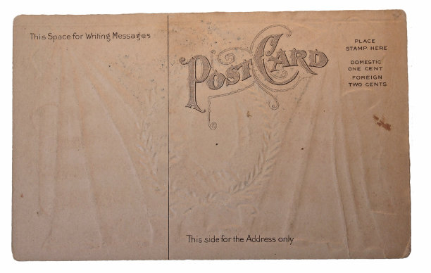 唯一的明信片回退空间的文字图片下载