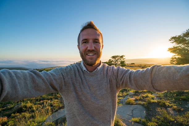 自拍日出图片下载