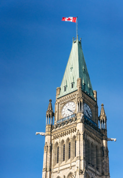 渥太华——国会大厦塔图片下载