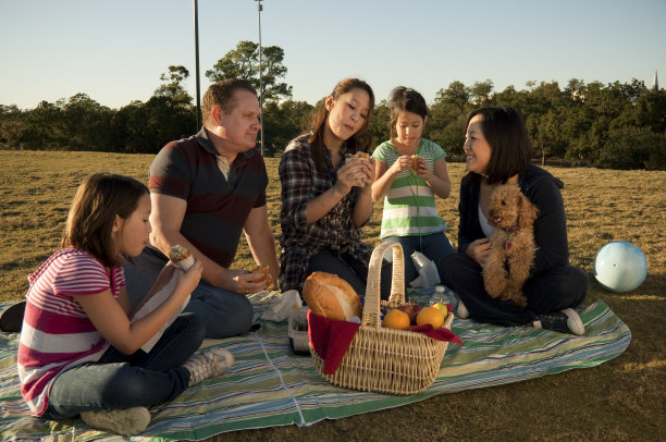 家庭野餐图片下载