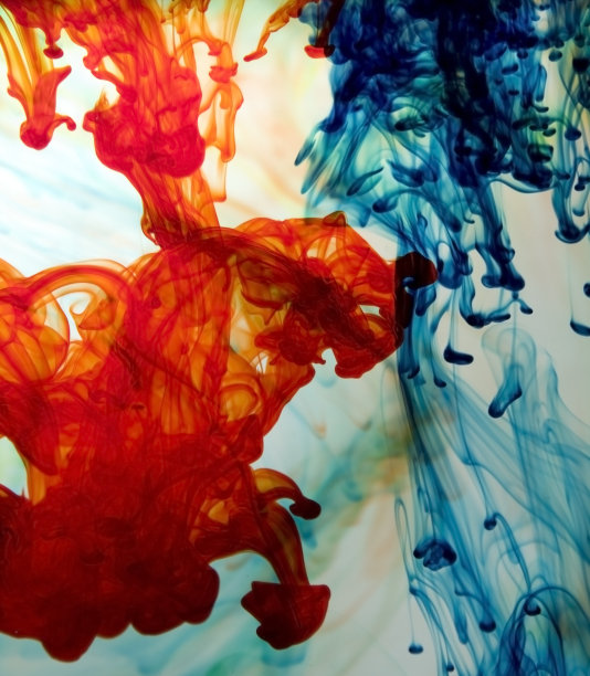 墨水在水里图片下载