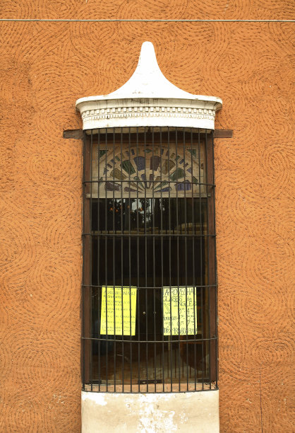 异国风情的殖民窗式建筑图片下载