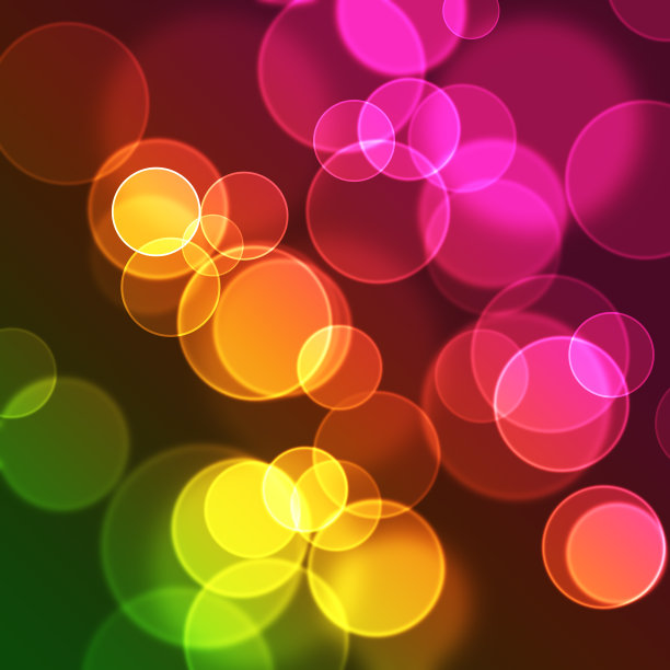 散焦的灯图片下载