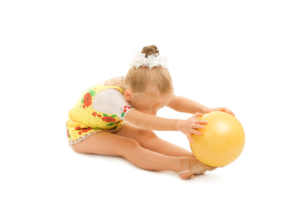 小孩子的体操运动员图片下载