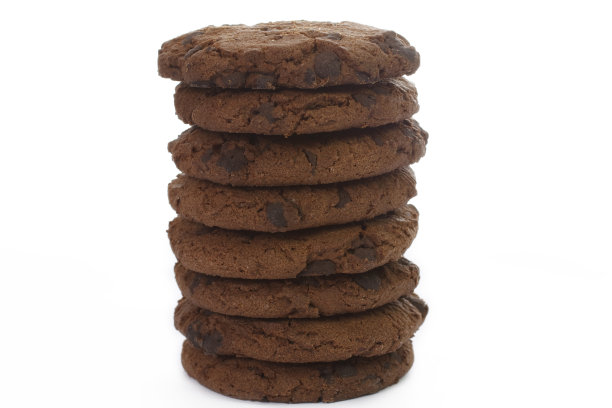 巧克力饼干堆图片下载