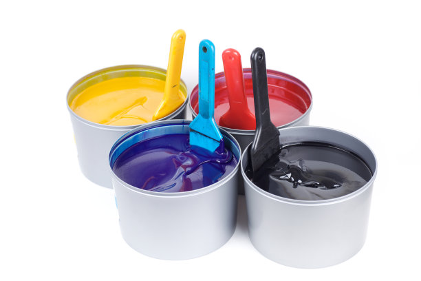 CMYK油墨罐……图片下载