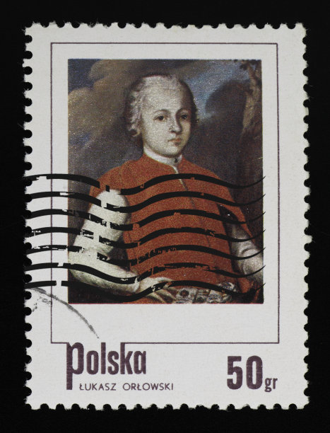 波兰邮票图片下载