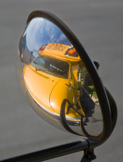 交通运输;校车后视镜图片下载