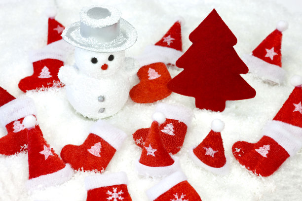 雪花圣诞装饰图片下载