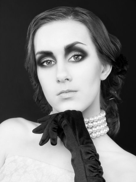 B&W 肖像♡图片下载