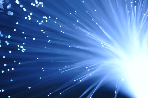 光纤(蓝色)素材图片