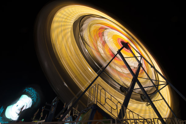 动感模糊嘉年华之旅图片下载