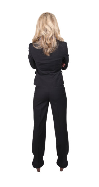 商务女士看向别处图片下载