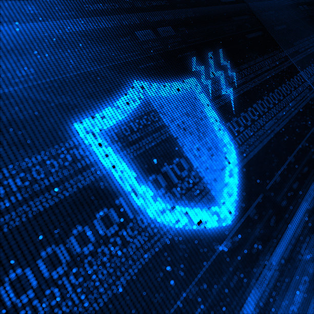 蓝对蓝数字屏蔽背景图片下载