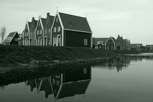 城市景观反映图片下载