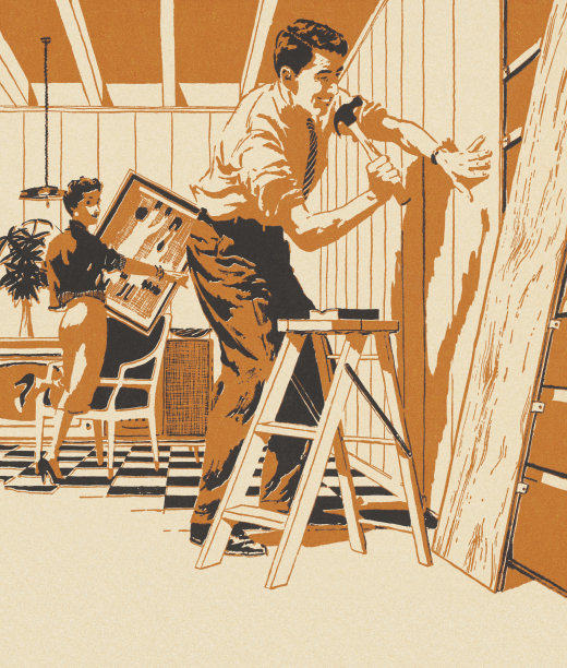 家庭房家居装修图片下载