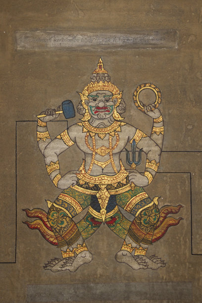 泰式按摩压力点图片下载