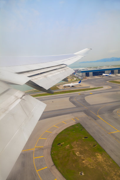 从香港机场起飞图片下载