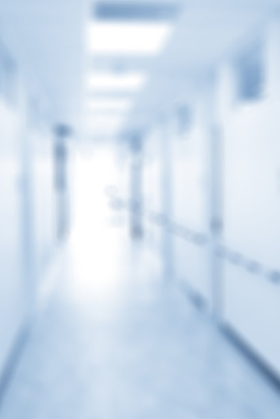 散焦模糊办公室抽象背景蓝色图片下载