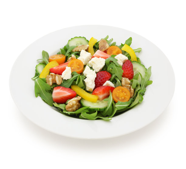 健康的芝麻菜沙拉图片下载