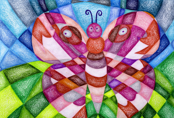 工具画蝴蝶图片下载