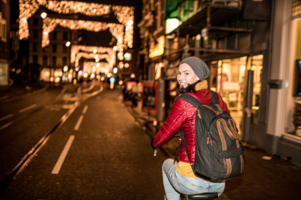 在阿姆斯特丹的观光图片下载