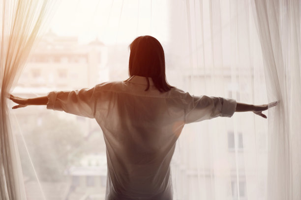 这是崭新的一天!素材图片