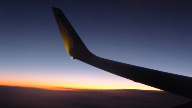 飞机的机翼图片下载