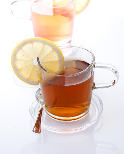 两杯草药茶图片下载